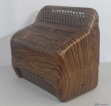 Carica l&#39;immagine nel visualizzatore di Gallery, fisarmonica cubicata oak wood